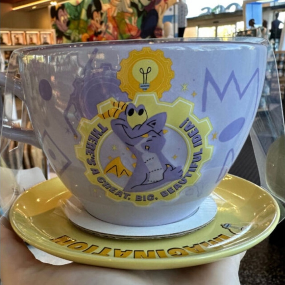 Disney’s Figment Imagination cup and saucer